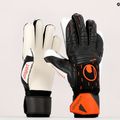 Guanti da portiere Uhlsport Speed Contact Soft Pro nero/bianco/neon orange 9
