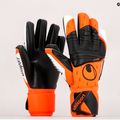 Guanti da portiere Uhlsport Super Resist+ Hn nero/bianco/neon orange 9
