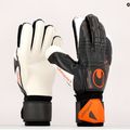 Guanti da portiere Uhlsport Speed Contact Soft Flex Frame nero/bianco/arancio neon 9