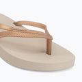 Infradito da donna Ipanema Bossa Soft V beige/gold 7