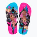 Infradito da donna Ipanema Graffiti V pink/black/blue 2