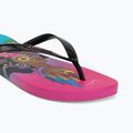 Infradito da donna Ipanema Graffiti V pink/black/blue 7