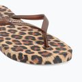 Infradito da donna Ipanema Animal Print beige/bronze/bronze 7
