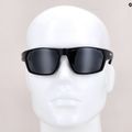 Occhiali da sole UVEX Sportstyle 233 P nero opaco/polavision litemirror argento 10