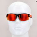 Occhiali da sole GOG Steno nero opaco/arancio/rosso policromatico 8