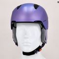 Casco da sci per bambini Alpina Grand Jr infradito viola 9