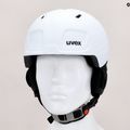 Casco da sci per bambini UVEX Heyya Pro bianco/nero opaco 9
