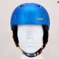Casco da sci per bambini UVEX Heyya Pro blu/giallo mat 11