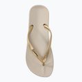 Infradito Ipanema Anat Tan beige/oro da donna 7