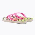 Infradito Havaianas Top Animals donna beige/rosa 3