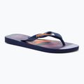 Infradito Havaianas Hype da uomo blu marino/blu marino/arancione di Megonia