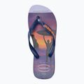 Infradito Havaianas Hype da uomo blu marino/blu marino/arancione di Megonia 6