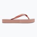Infradito Havaianas Slim Platform da donna, rosa croco 2