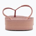 Infradito Havaianas Slim Platform da donna, rosa croco 6