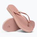 Infradito Havaianas Slim Platform da donna, rosa croco 5