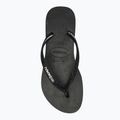 Infradito Havaianas Slim Flatform Sparkle nero da donna 5