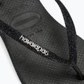 Infradito Havaianas Slim Flatform Sparkle nero da donna 8