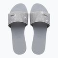 Ciabatte donna Havaianas You Malta Metallic grigio ghiaccio 11