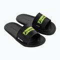 Infradito per bambini RIDER Speed In nero/verde 10