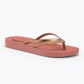 Infradito Ipanema Bossa Soft V rosa/rosa metallizzato da donna