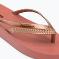 Infradito Ipanema Bossa Soft V rosa/rosa metallizzato da donna 7