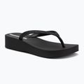 Infradito Ipanema Mesh Chic Plat nero/glitter nero da donna