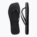 Infradito Havaianas Slim Square da donna, nero 4