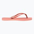 Infradito Havaianas Slim Square da donna, rosa croco 2