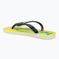 Havaianas Top Logomania 2 infradito bianco / nero 3