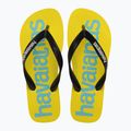 Havaianas Top Logomania 2 infradito bianco / nero 10