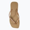 Infradito Havaianas Square Logo Metallic oro rosa / oro rosa da donna 5