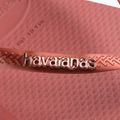 Infradito Havaianas Square Logo Metallic mogano da donna 12