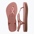Sandali Havaianas Luna Flatform crocus rose da donna 11