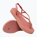 Sandali Havaianas Luna Flatform crocus rose da donna 12