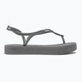 Sandali Havaianas Luna Flatform grigio acciaio da donna 2