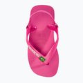 Sandali Havaianas Baby Brasil Logo II rosa flux / bianco 6