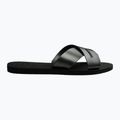 Infradito da donna Havaianas Aqua Metallic nero 2