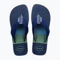 Infradito da uomo Havaianas Urban Print blu indaco 10