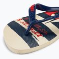 Havaianas Top Nautical infradito beige paglia / blu navy / rosso rubino 7