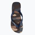 Infradito Havaianas Top Camu marrone scuro da uomo 5