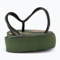 Infradito Havaianas Top Camu verde oliva/nero da uomo 6