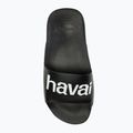 Ciabatte Havaianas Classic Logomania nero / nero 6