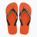 Infradito Havaianas Brasil Logo arancio tramonto 10