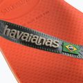 Infradito Havaianas Brasil Logo arancio tramonto 12