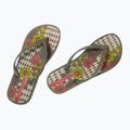 Infradito Ipanema Anatomic Temas verde/beige/rosa da donna 8