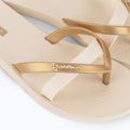 Infradito Ipanema Kirei beige/oro da donna 3