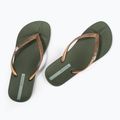 Infradito Ipanema Anatomic Brasilidade donna verde/oro 9