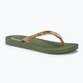 Infradito Ipanema Anatomic Brasilidade donna verde/oro