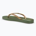 Infradito Ipanema Anatomic Brasilidade donna verde/oro 3