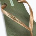 Infradito Ipanema Anatomic Brasilidade donna verde/oro 8